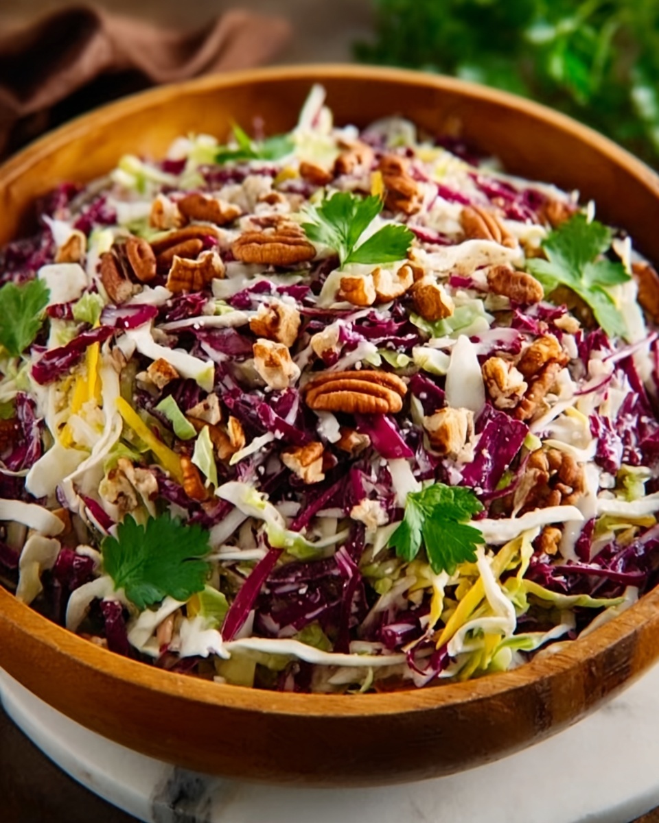 Cranberry Pecan Slaw Recipe - Recipe Image