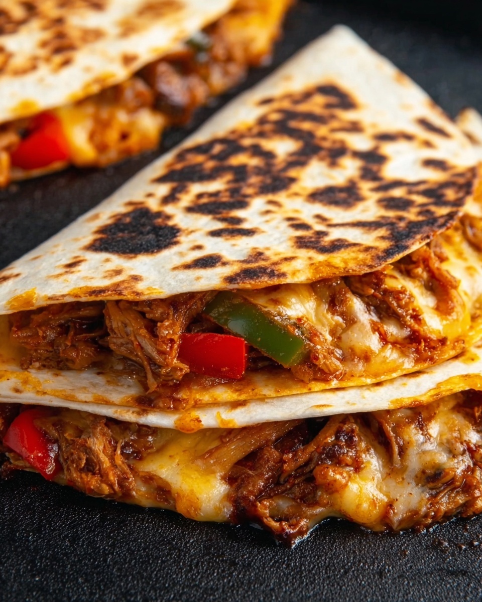 Blackstone Chicken Fajita Quesadillas Recipe - Recipe Image
