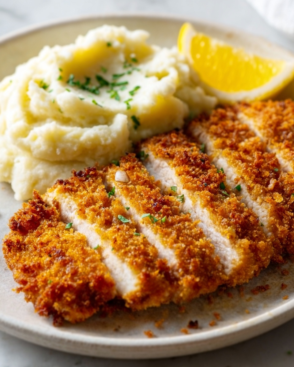 Crispy Chicken Schnitzel Recipe - Recipe Image