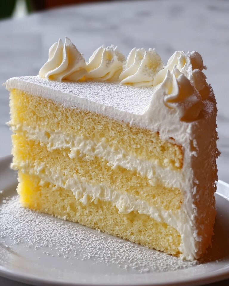 Italian Lemon Cream Cake Recipe