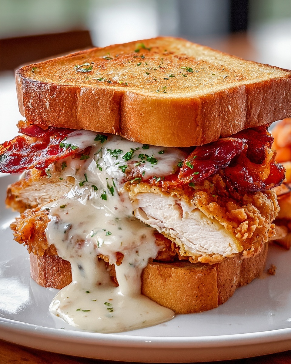 Grilled Chicken Cordon Bleu Sandwich Recipe - Recipe Image