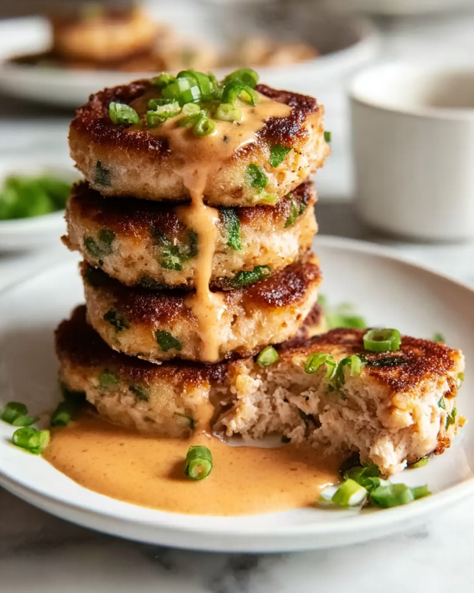 Asian-Style Tuna Cakes with Spicy Mayo Recipe - Recipe Image