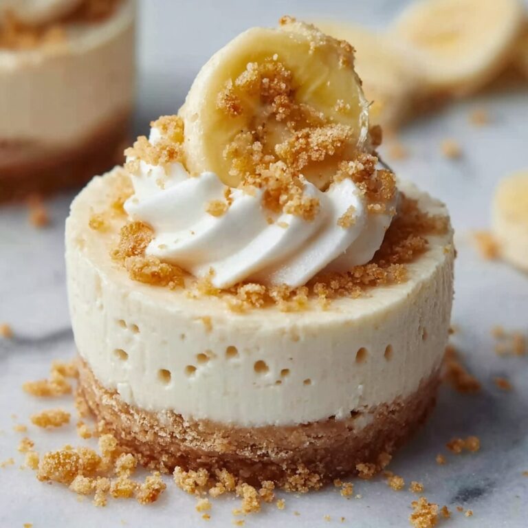 Mini Banana Pudding Cheesecakes Recipe