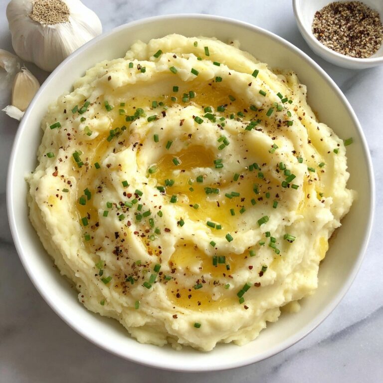 Roasted Garlic Mashed Potatoes Recipe