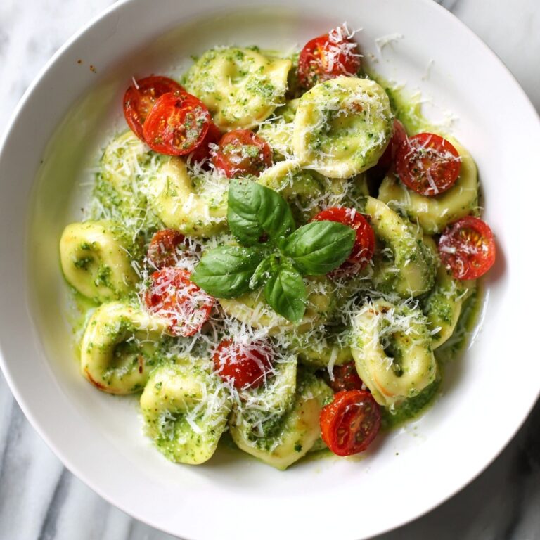 Pesto Tortellini Pasta Salad Recipe