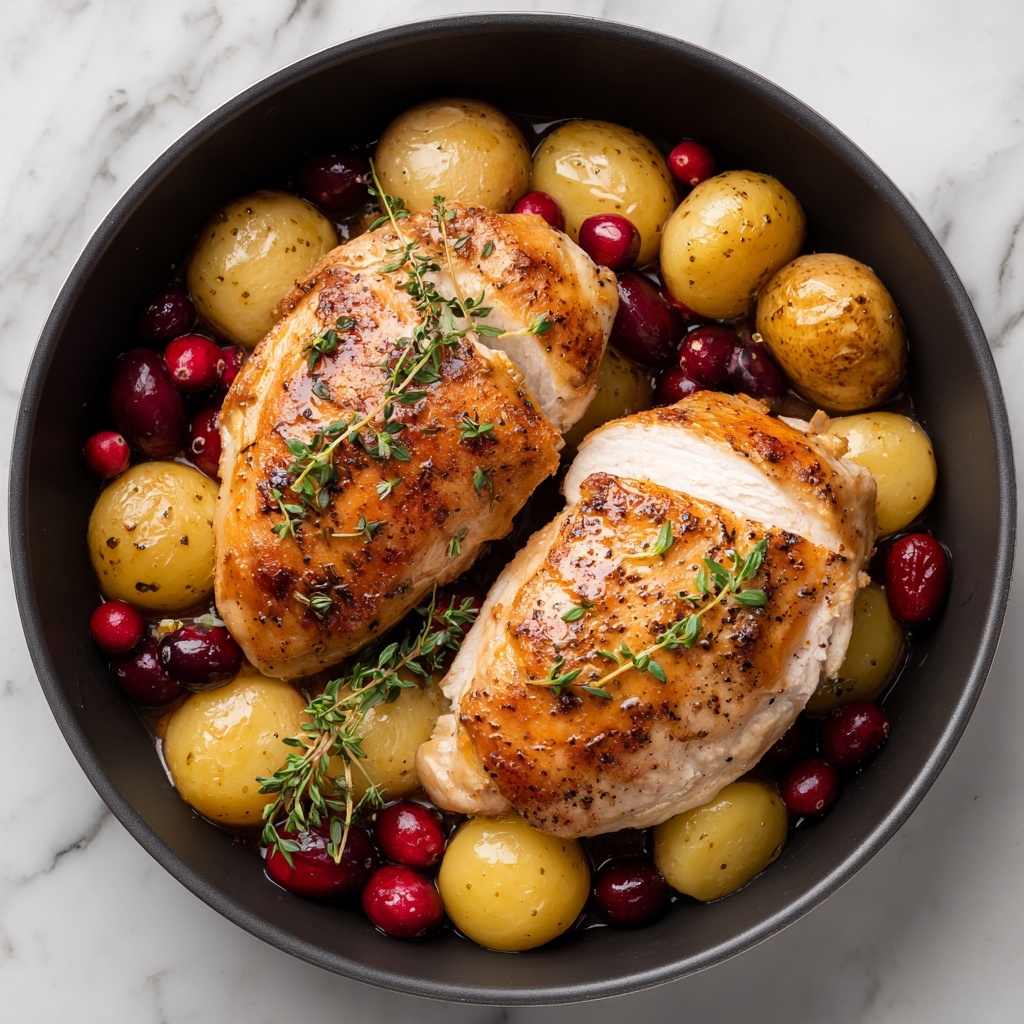 Impressive Cranberry Brie Stuffed Chicken: A Flavorful Showstopper Recipe - Recipe Image
