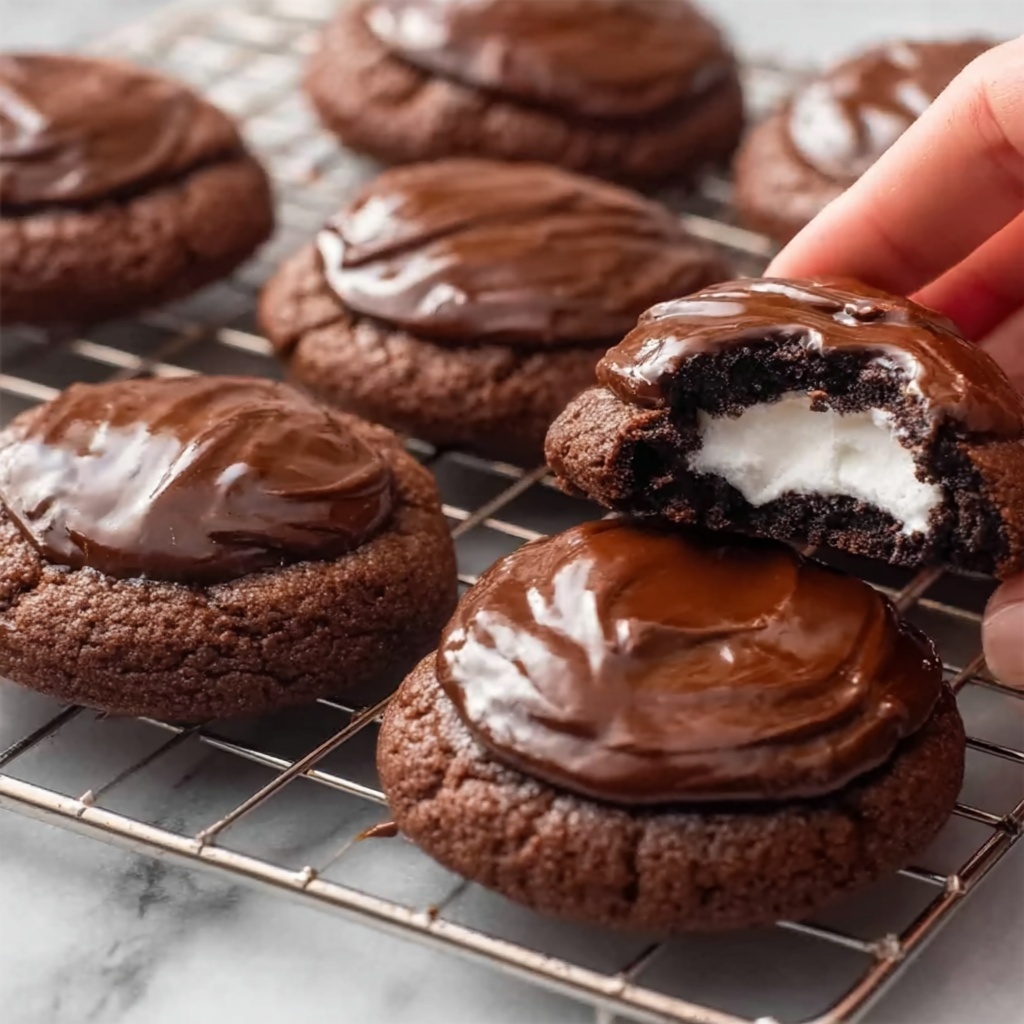 Marshmallow Hot Cocoa Surprise Cookies Recipe - Recipe Image