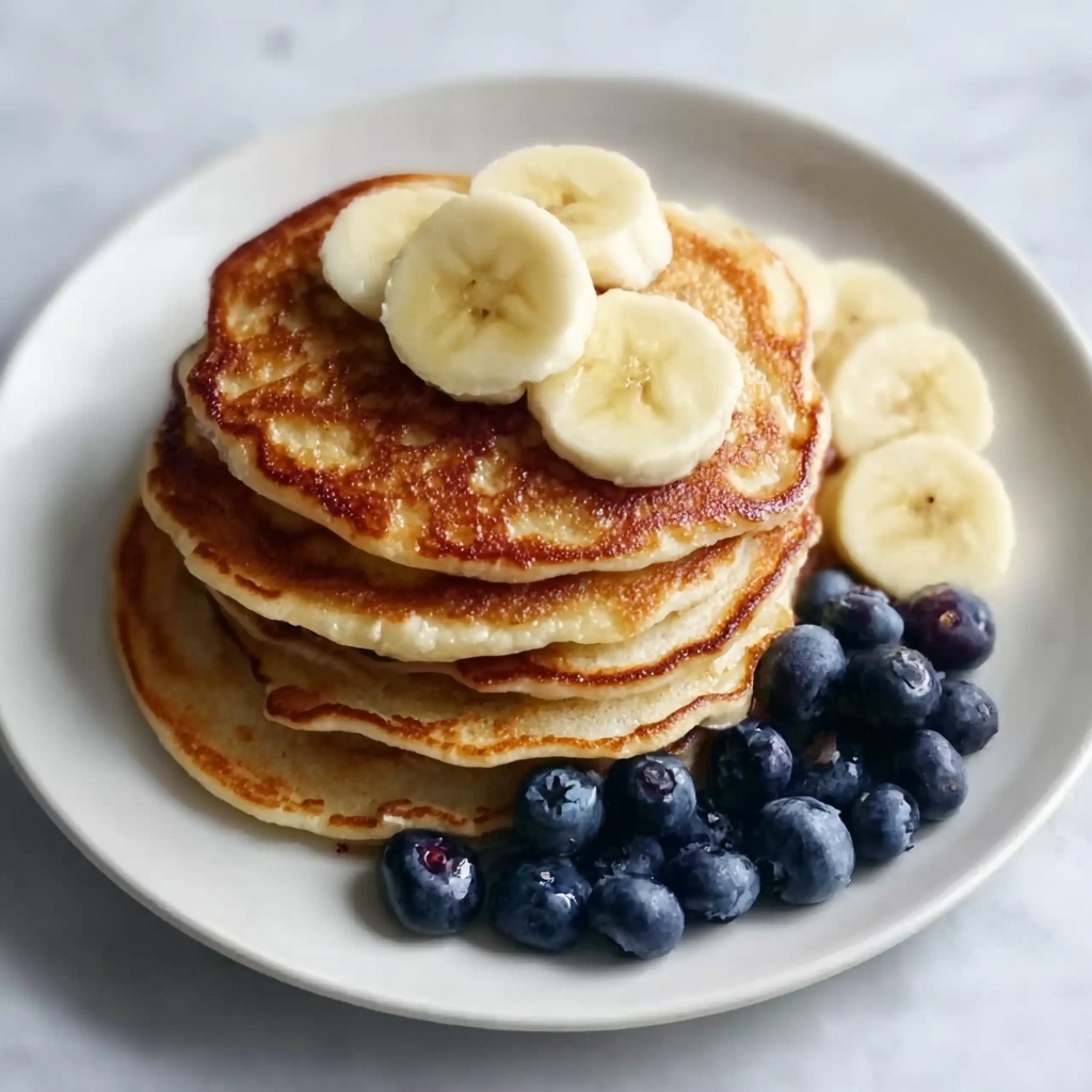 Flourless Banana & Protein Powder Pancakes Recipe - Recipe Image