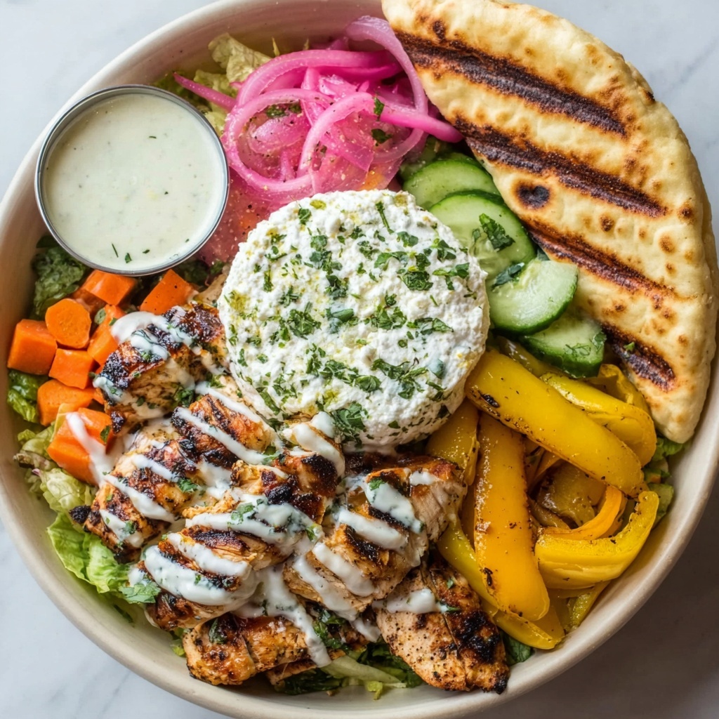 Mediterranean Chicken Tzatziki Bowls Recipe - Recipe Image