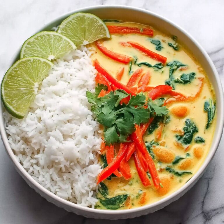 Creamy Coconut Curry with Vegetables and Protein Recipe