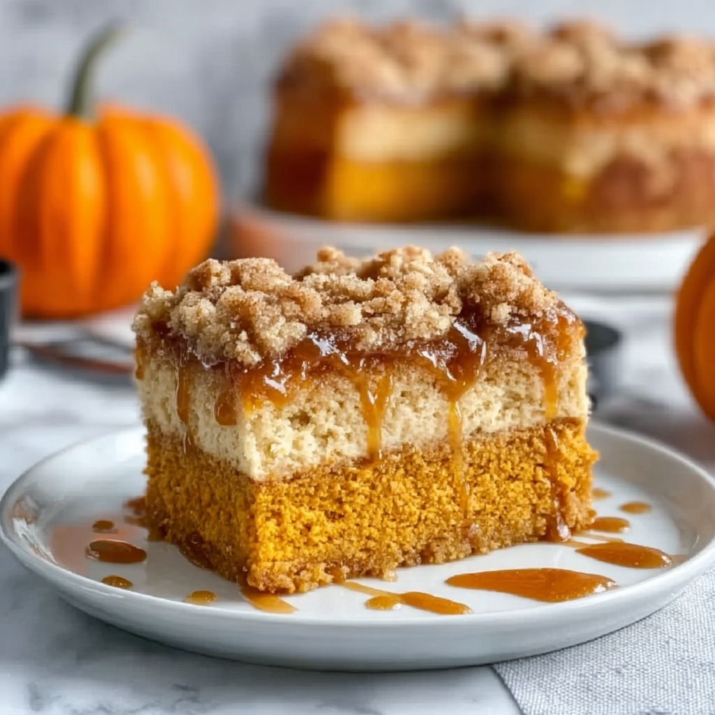 Pumpkin Coffee Cake with Streusel Topping Recipe - Recipe Image