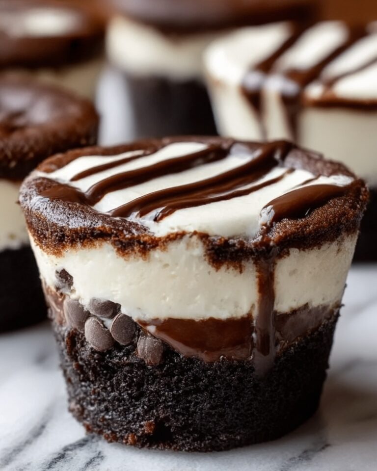Cheesecake Stuffed Chocolate Muffins Recipe