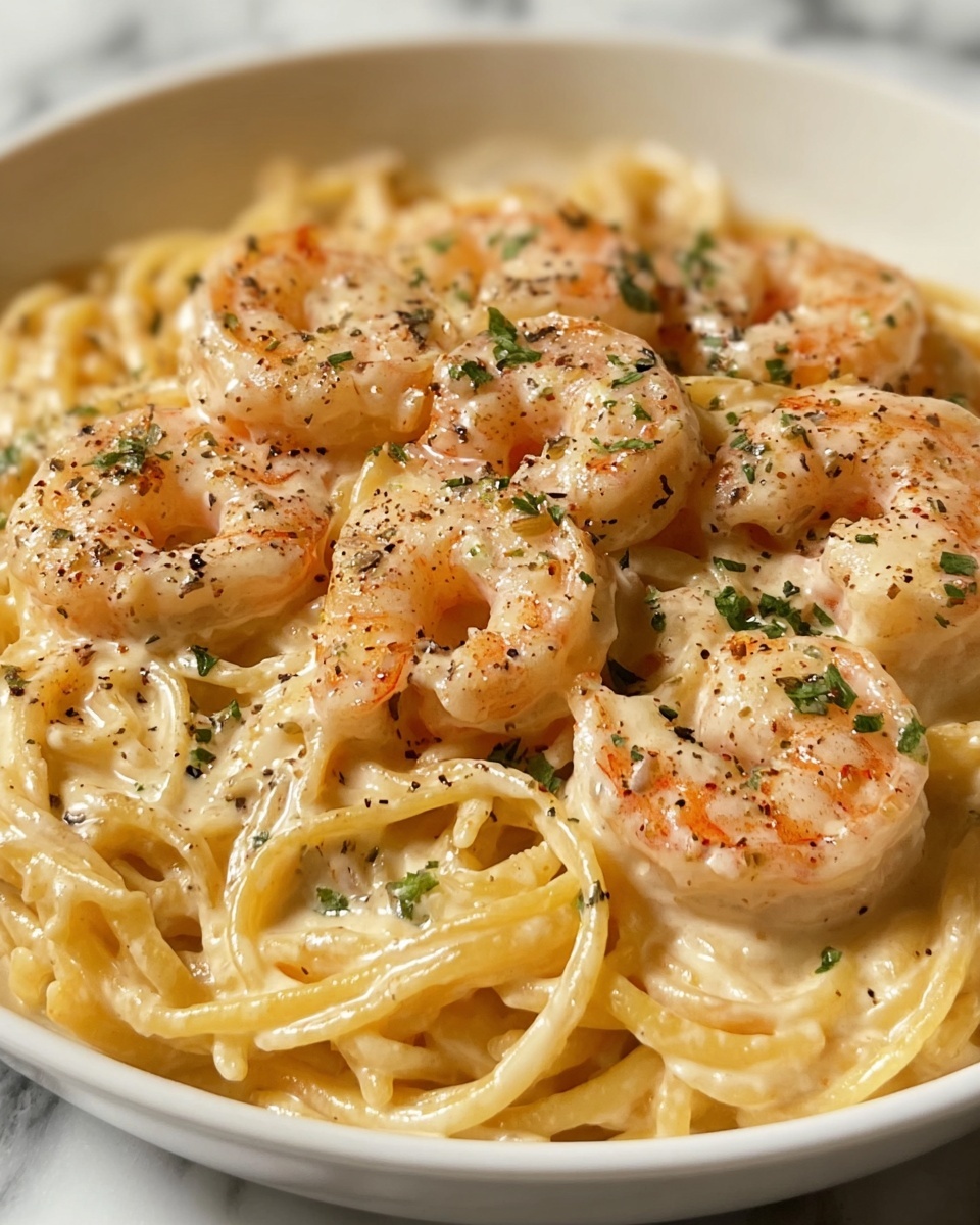Juicy Mouthwatering Delicious Creamy Garlic Shrimp Recipe - Recipe Image