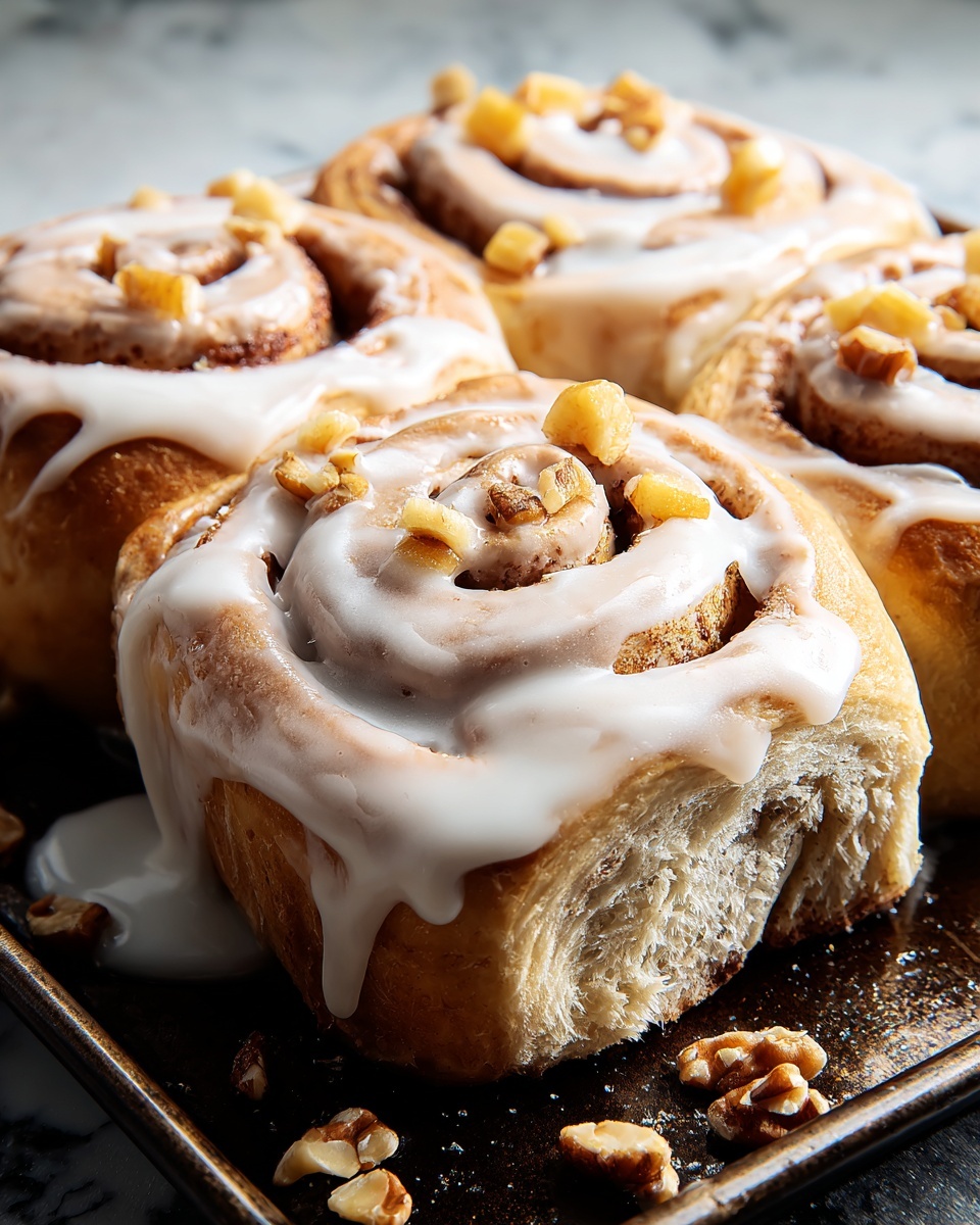 Cinnamon Roll Banana Bread Recipe - Recipe Image