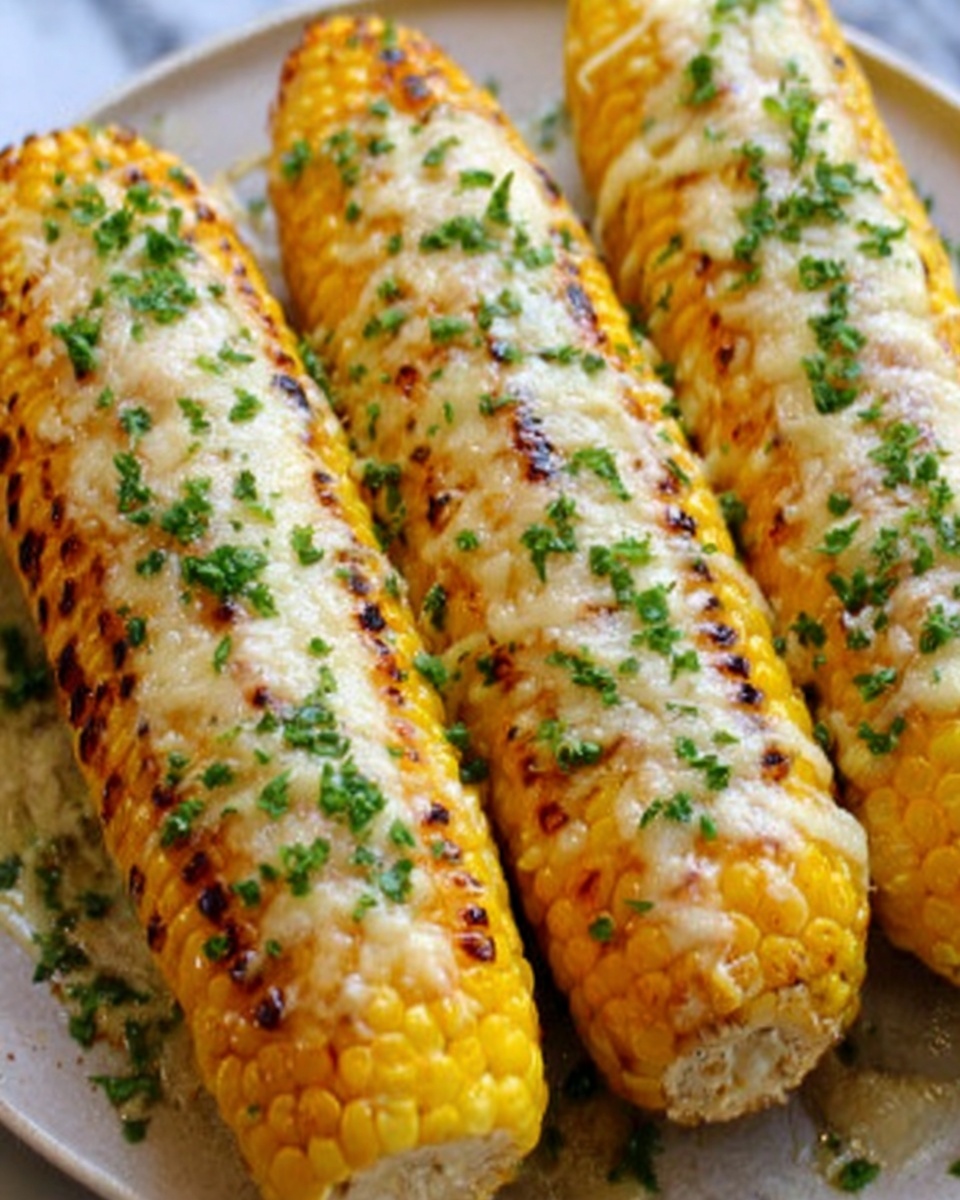 Garlic Butter Corn Cheese Delight Recipe - Recipe Image
