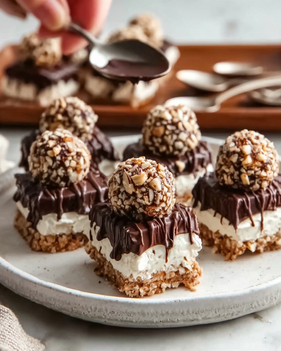 No-Bake Ferrero Rocher Dessert Recipe - Recipe Image