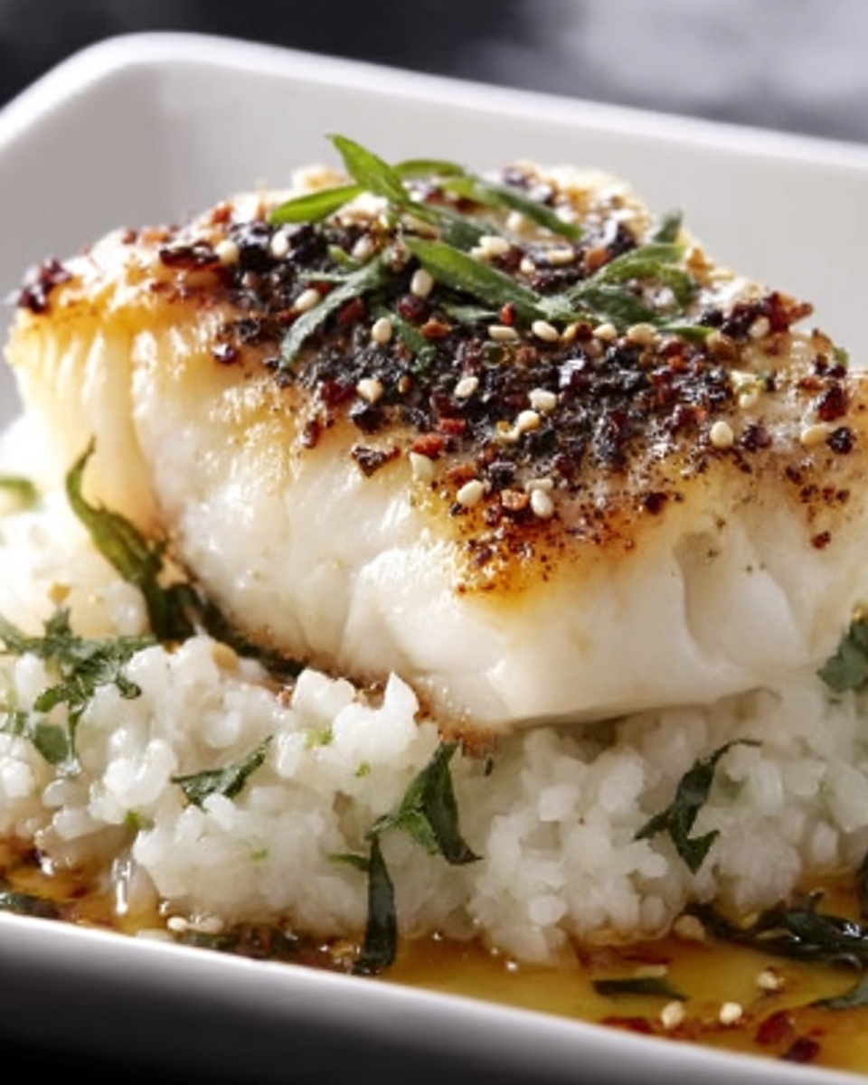 Heavenly Baked Halibut with Lemon and Parsley Recipe - Recipe Image