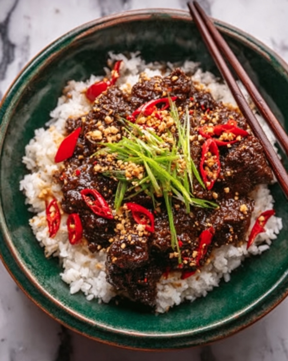 20 Minute Korean Gochujang Beef Bowls Recipe - Recipe Image