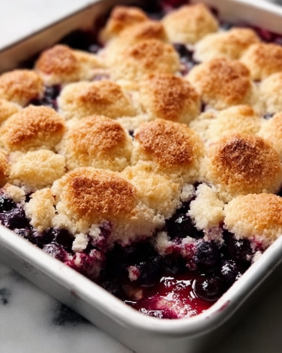 Buttermilk Blueberry Breakfast Cake Recipe - Recipe Image