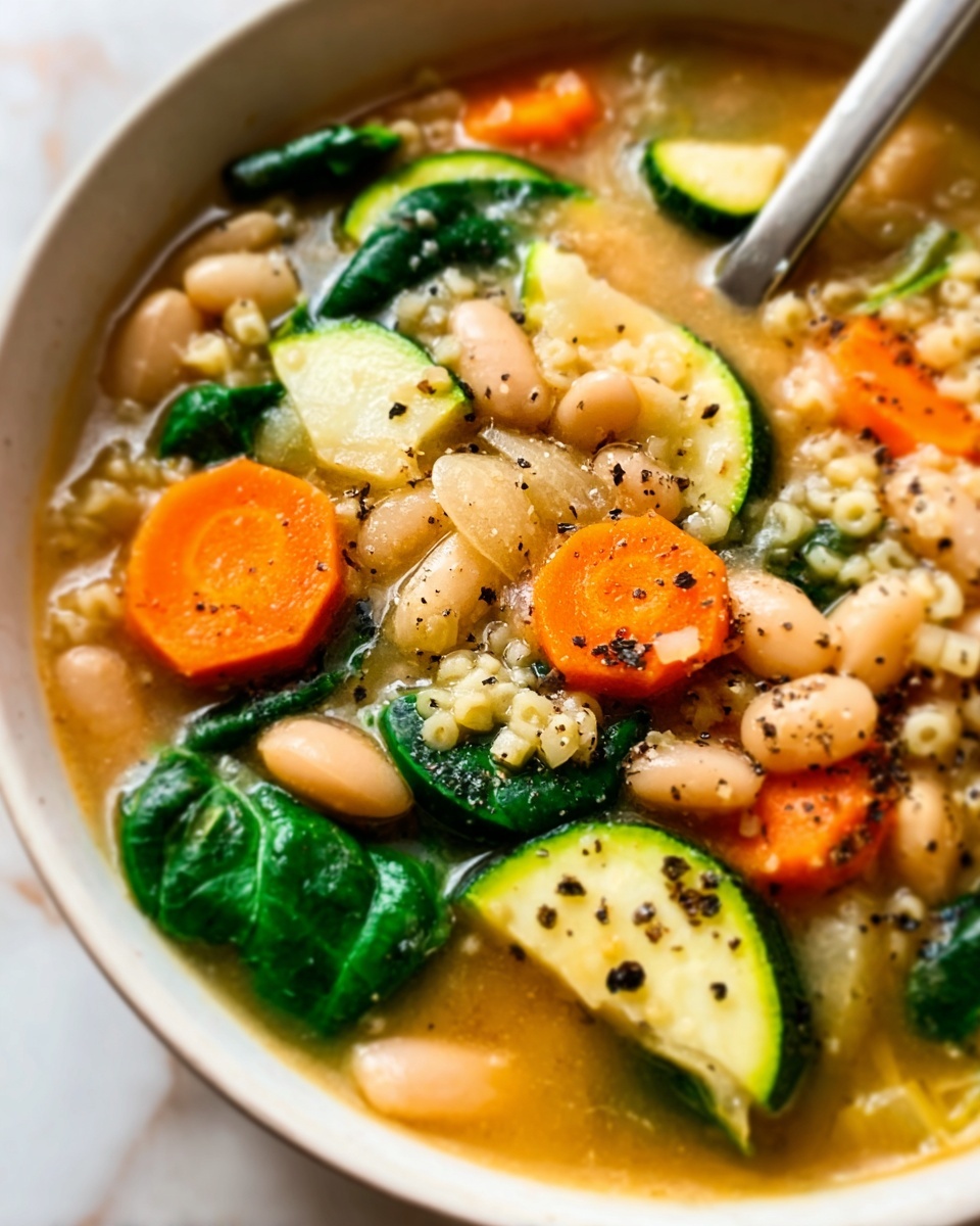 Spring Minestrone Soup Recipe - Recipe Image