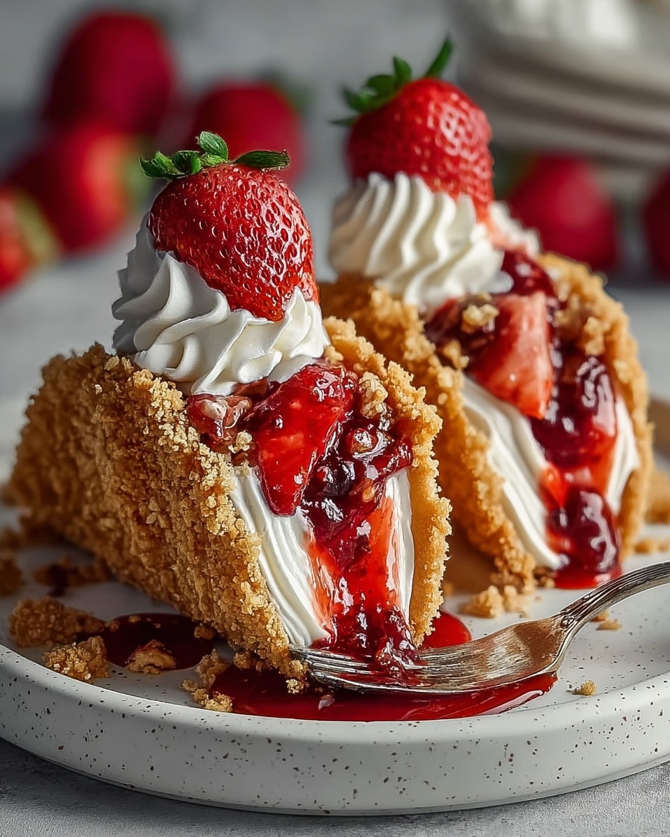 Strawberry Crunch Cheesecake Tacos: A Delicious & Easy Recipe - Recipe Image