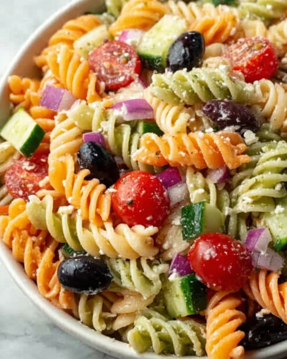Easy Italian Pasta Salad Recipe - Recipe Image