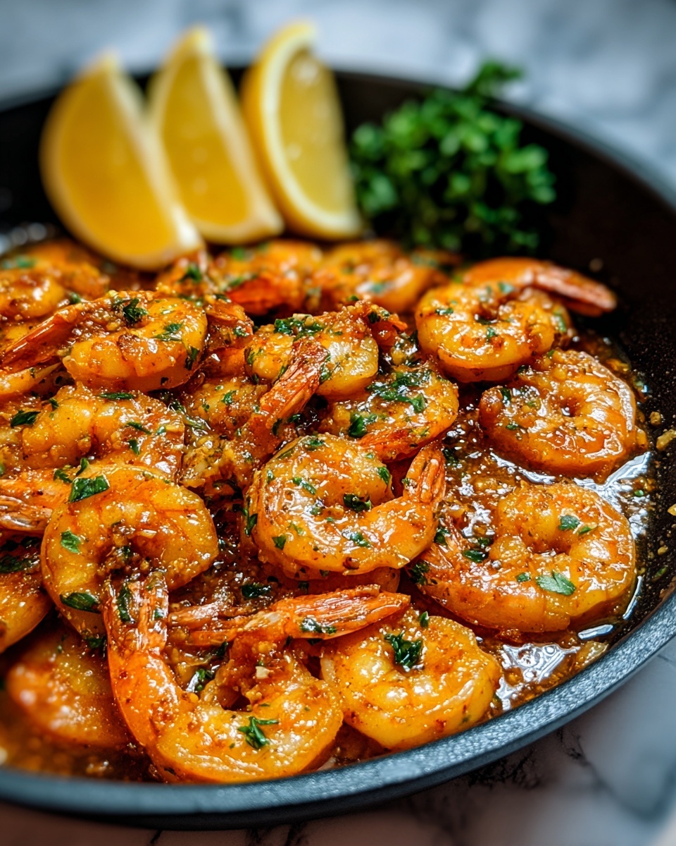 Spicy Lemon Garlic Shrimp Recipe - Recipe Image
