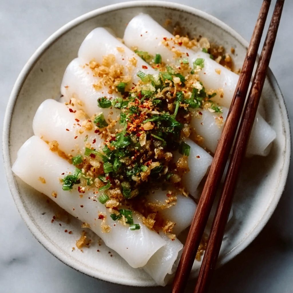 Rice Noodle Rolls (Cheung Fun) Recipe - Recipe Image