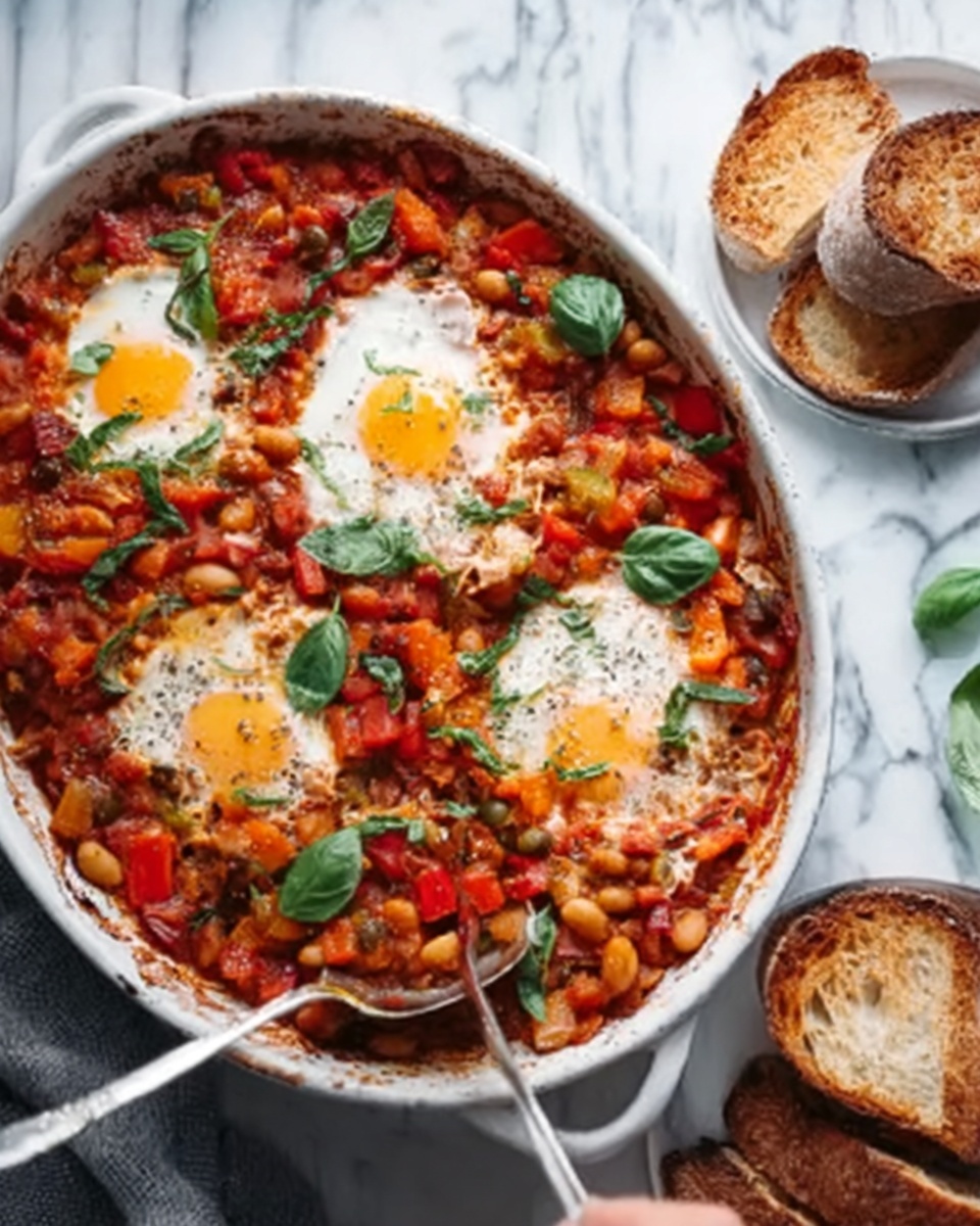 Pisto Manchego With Eggs Recipe - Recipe Image