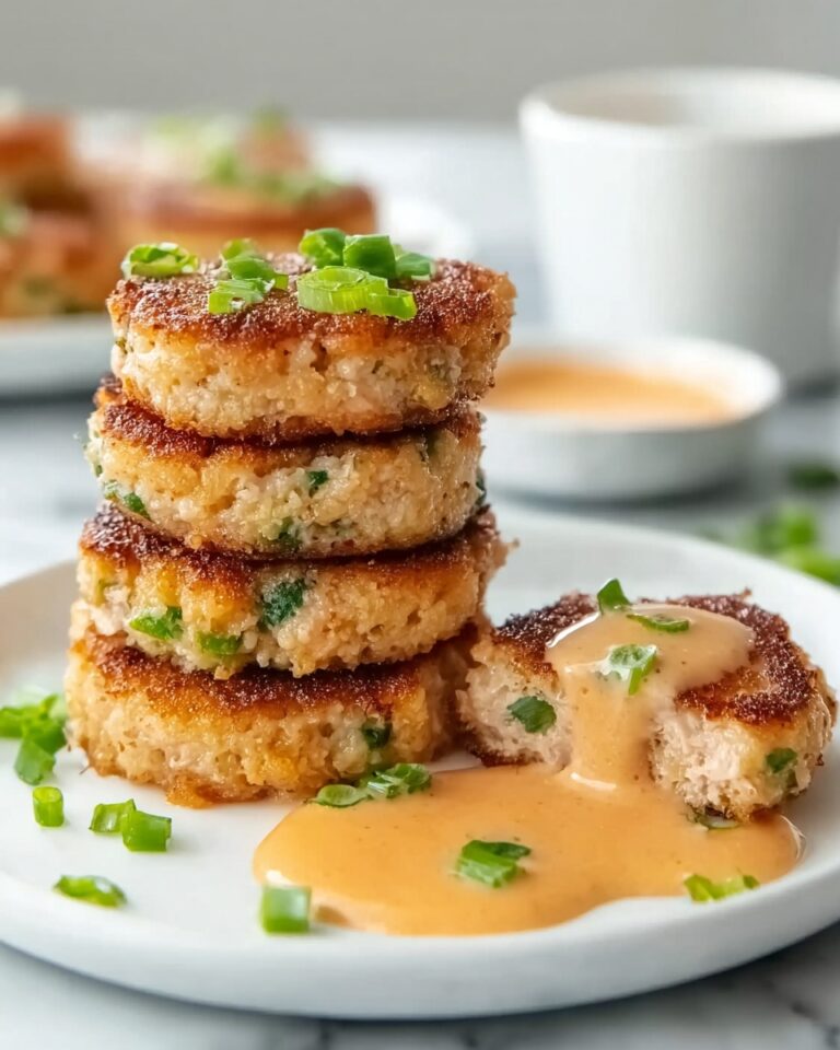 Asian-Style Tuna Cakes with Spicy Mayo Recipe