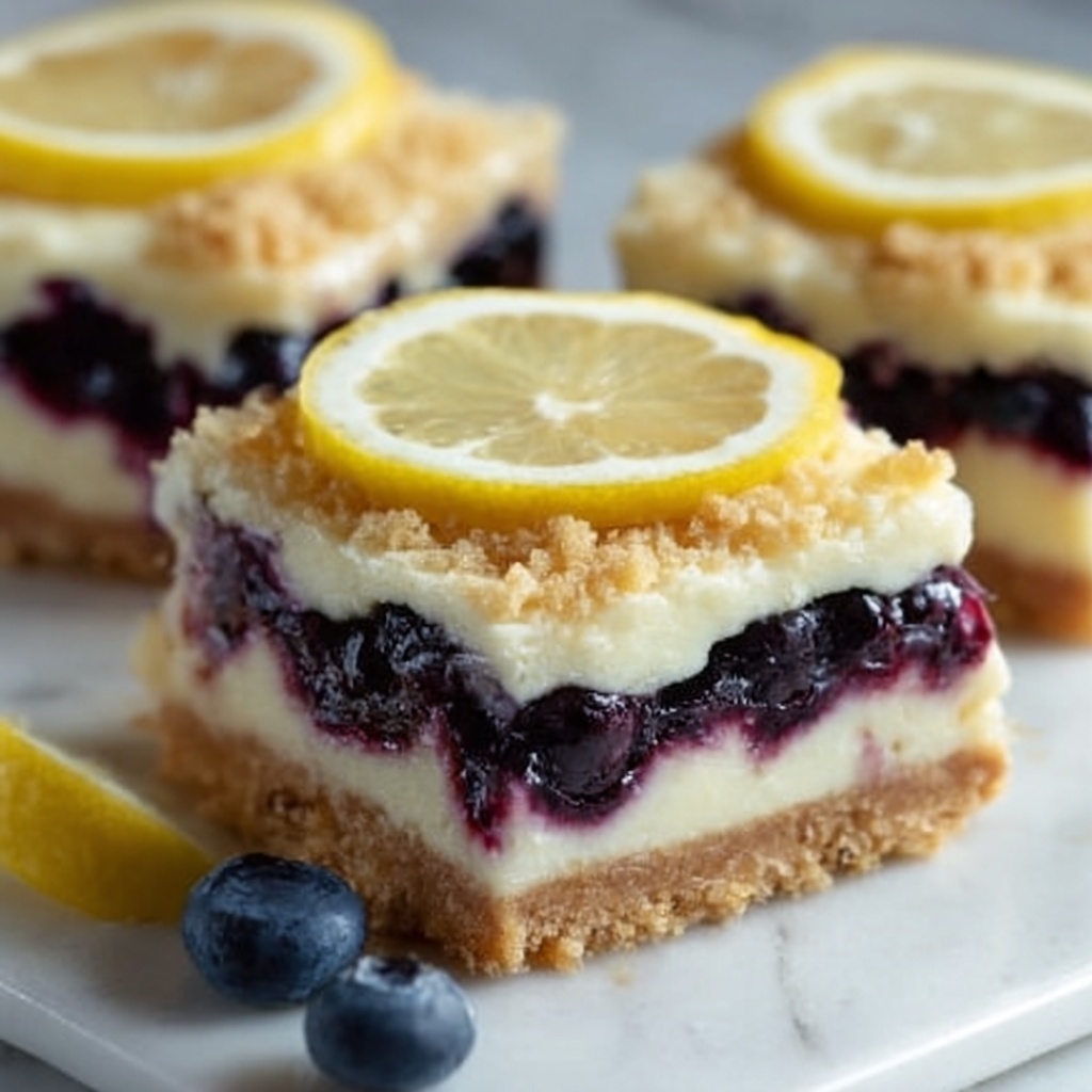 Blueberry Lemon Blondies Recipe - Recipe Image