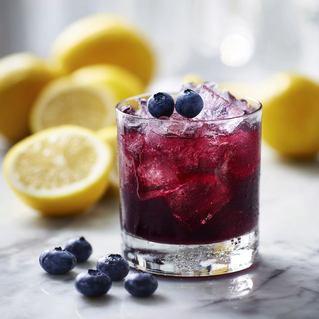 Antioxidant Blueberry-Lemon Green Tea Recipe - Recipe Image