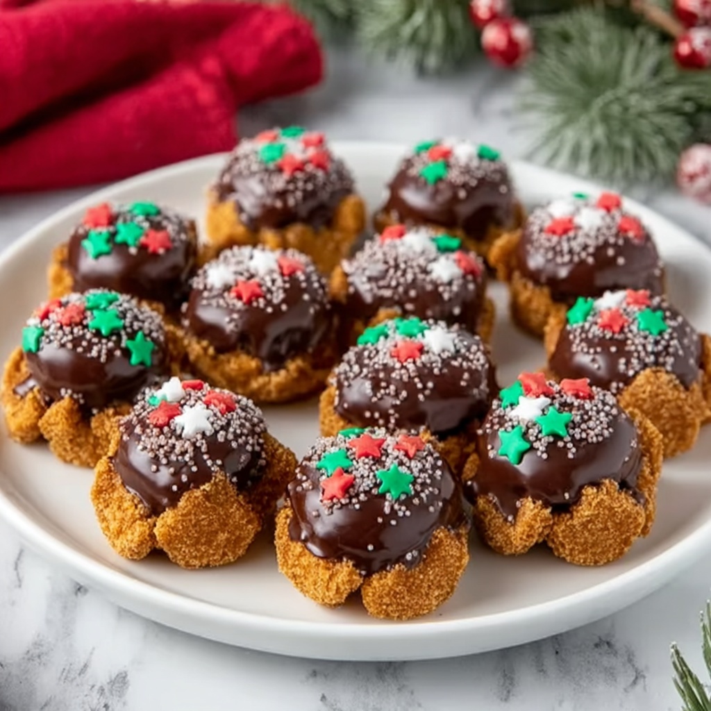 Christmas Rolo Pretzel Bites Recipe - Recipe Image