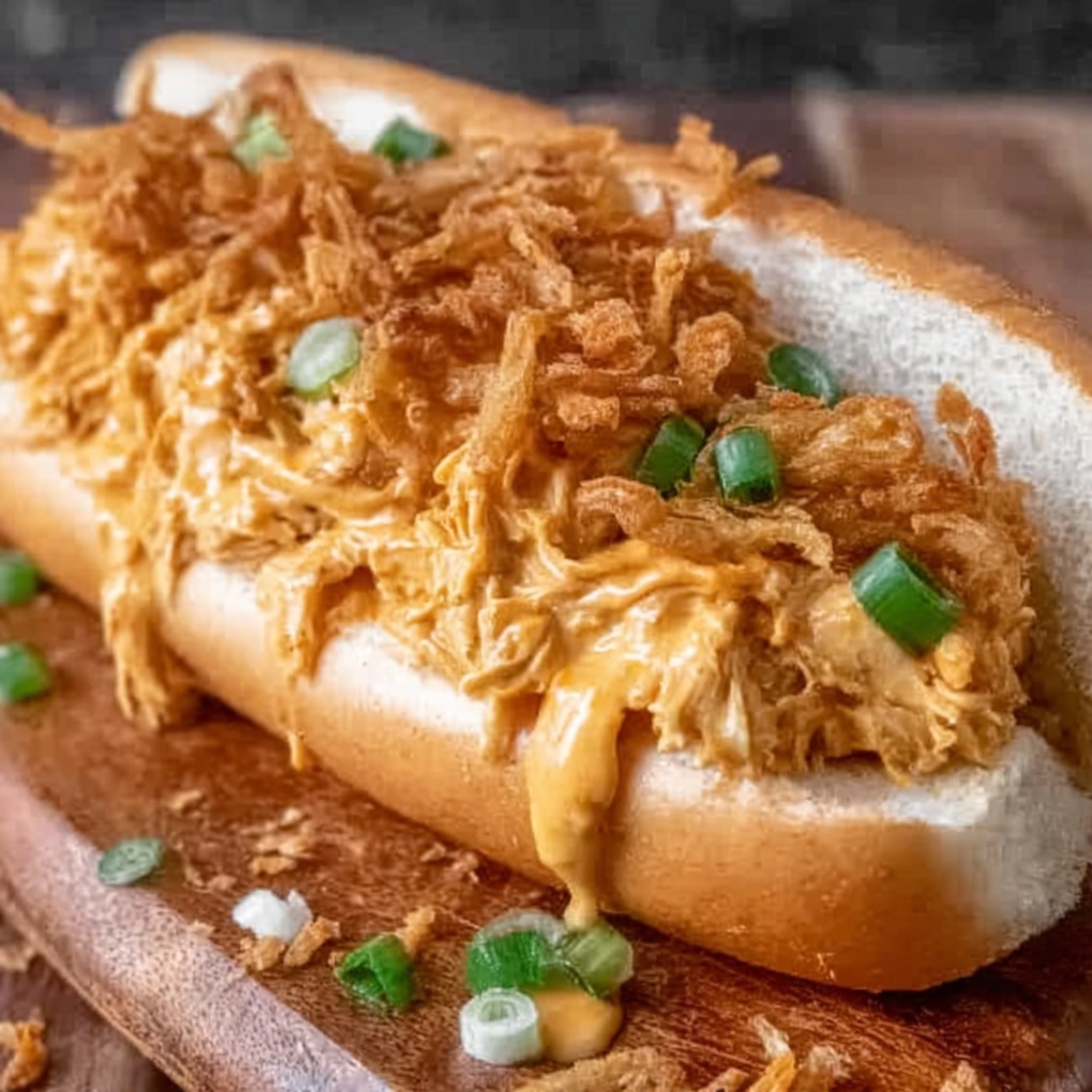 Buffalo Chicken Cheesesteak Recipe - Recipe Image