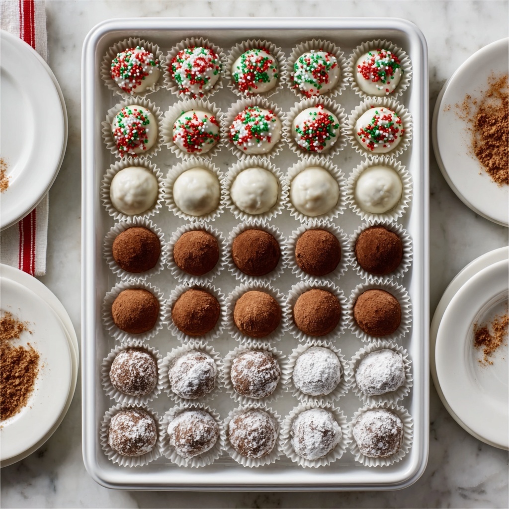 Spiced Rum Balls Recipe - Recipe Image