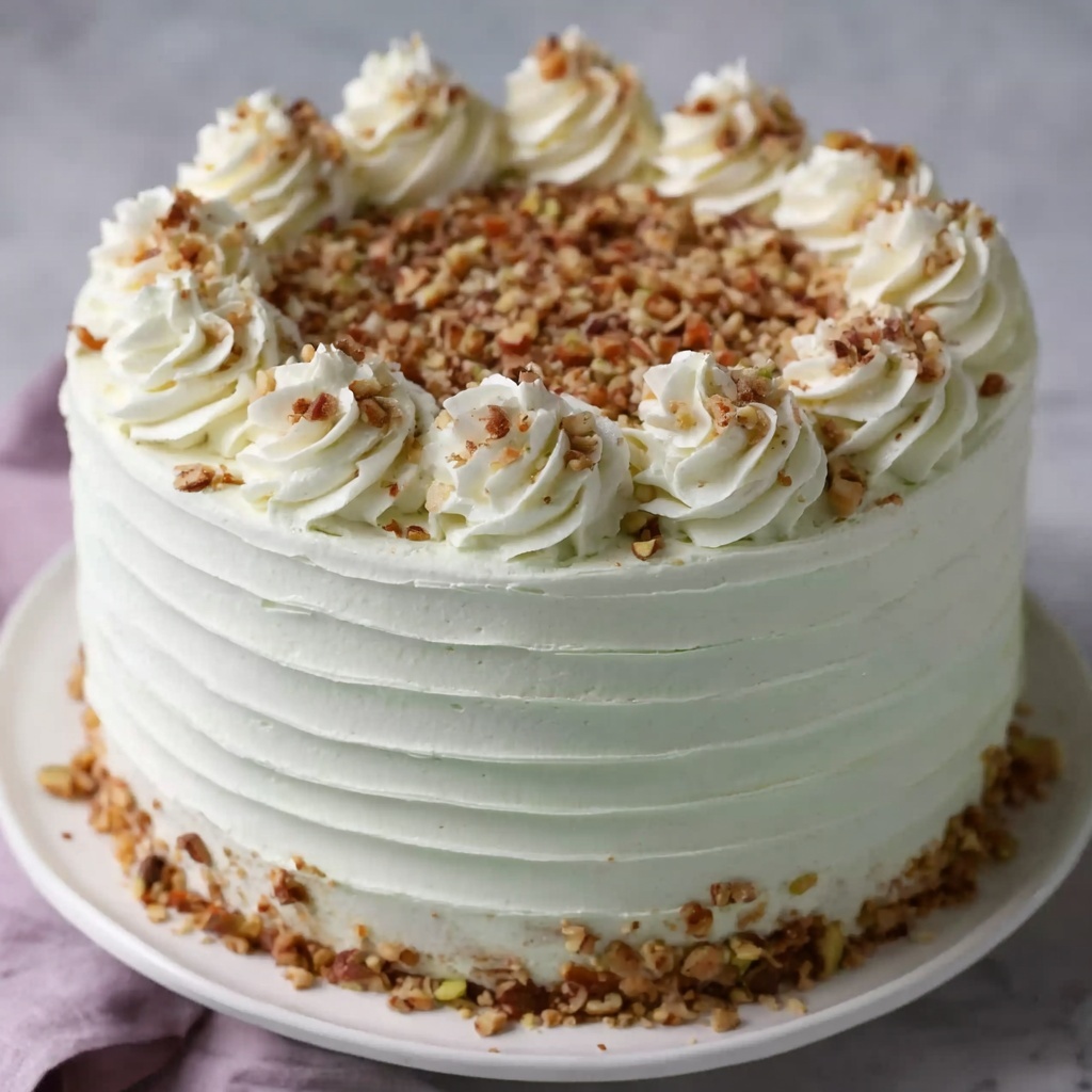 Vanilla Bean Pistachio Cake Recipe - Recipe Image
