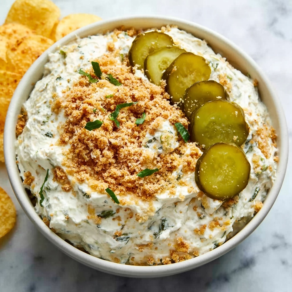 Fried Pickle Ranch Dip Recipe - Recipe Image