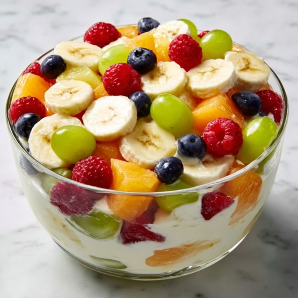 Honey Lime Fresh Fruit Salad Recipe - Recipe Image