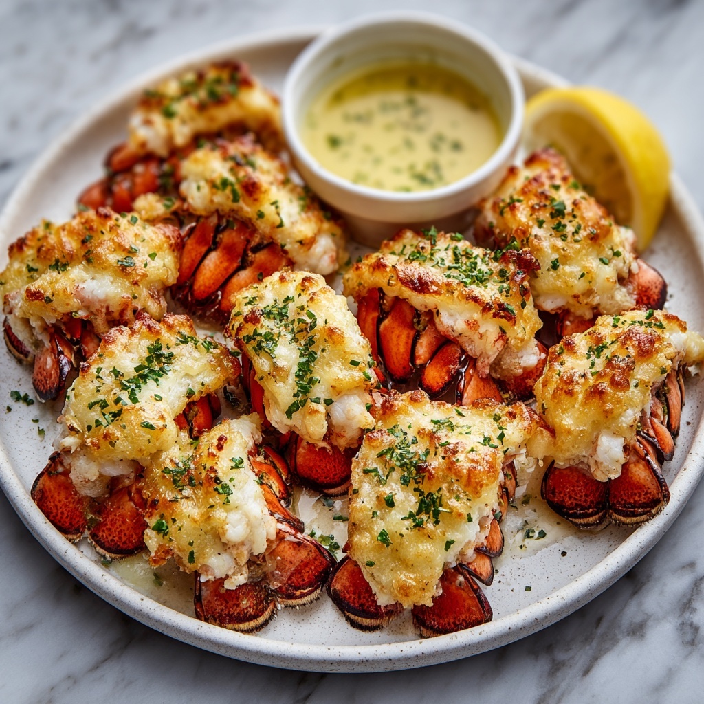Garlic Butter Lobster Bites Recipe - Recipe Image