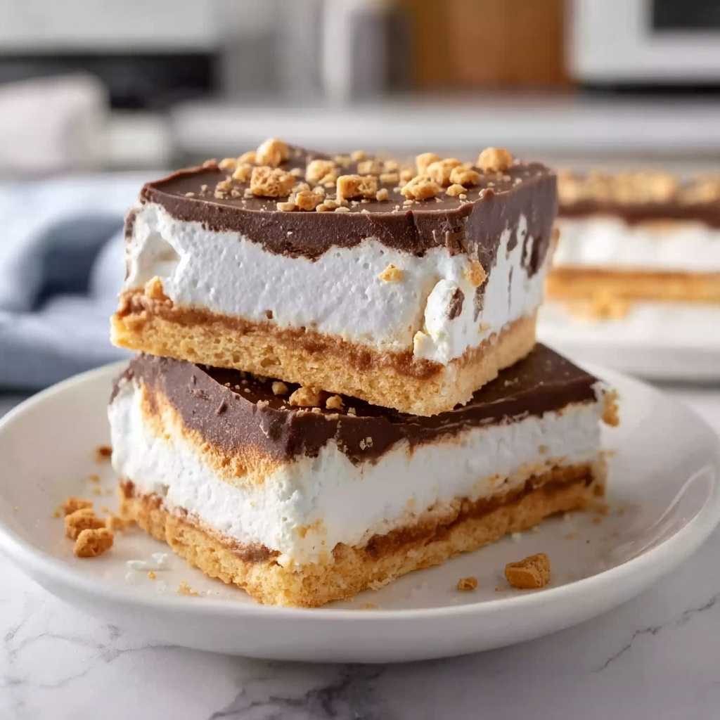 Frozen S'mores Bars Recipe - Recipe Image
