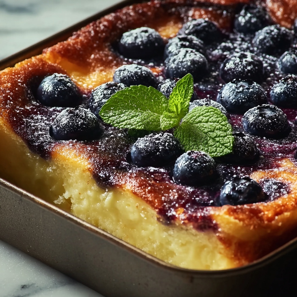 Blueberry Lemon Dutch Baby Recipe - Recipe Image