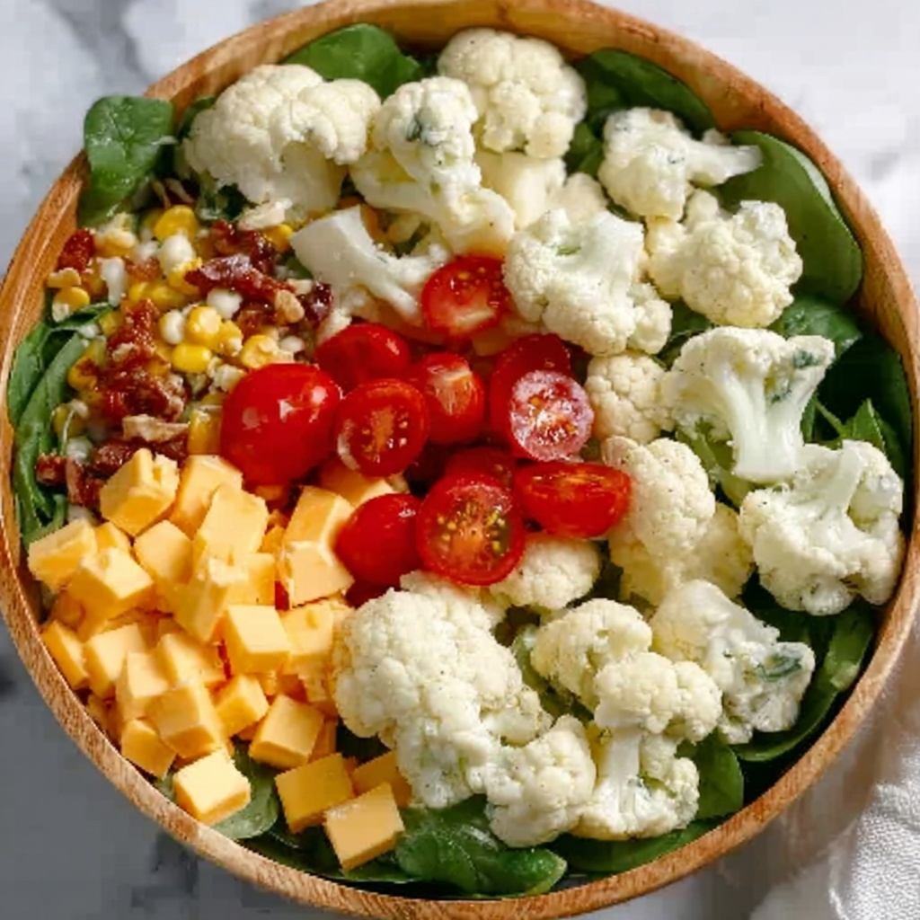Ranch Cauliflower Salad Recipe - Recipe Image