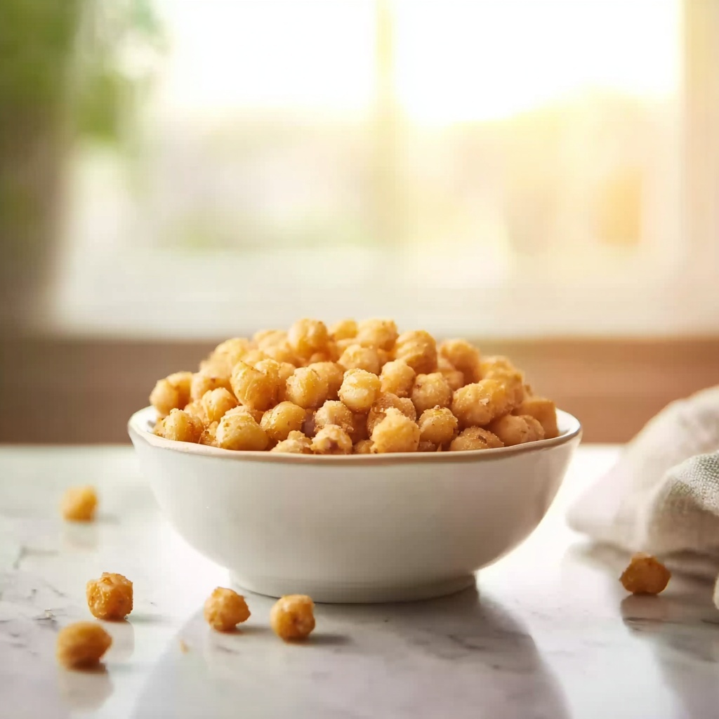 Ranch Crispy Roasted Chickpeas Recipe - Recipe Image