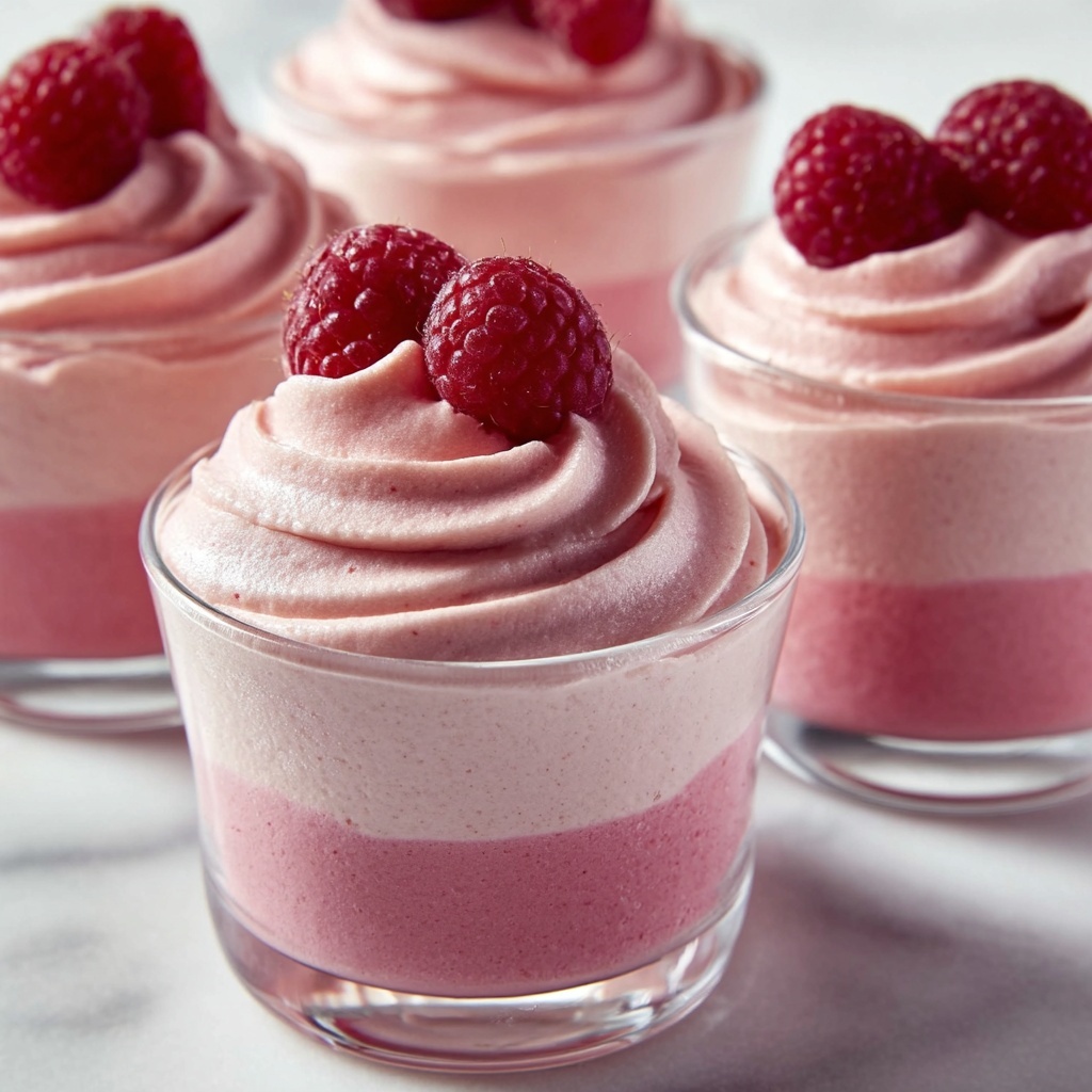 Raspberry Mousse Dessert Recipe - Recipe Image