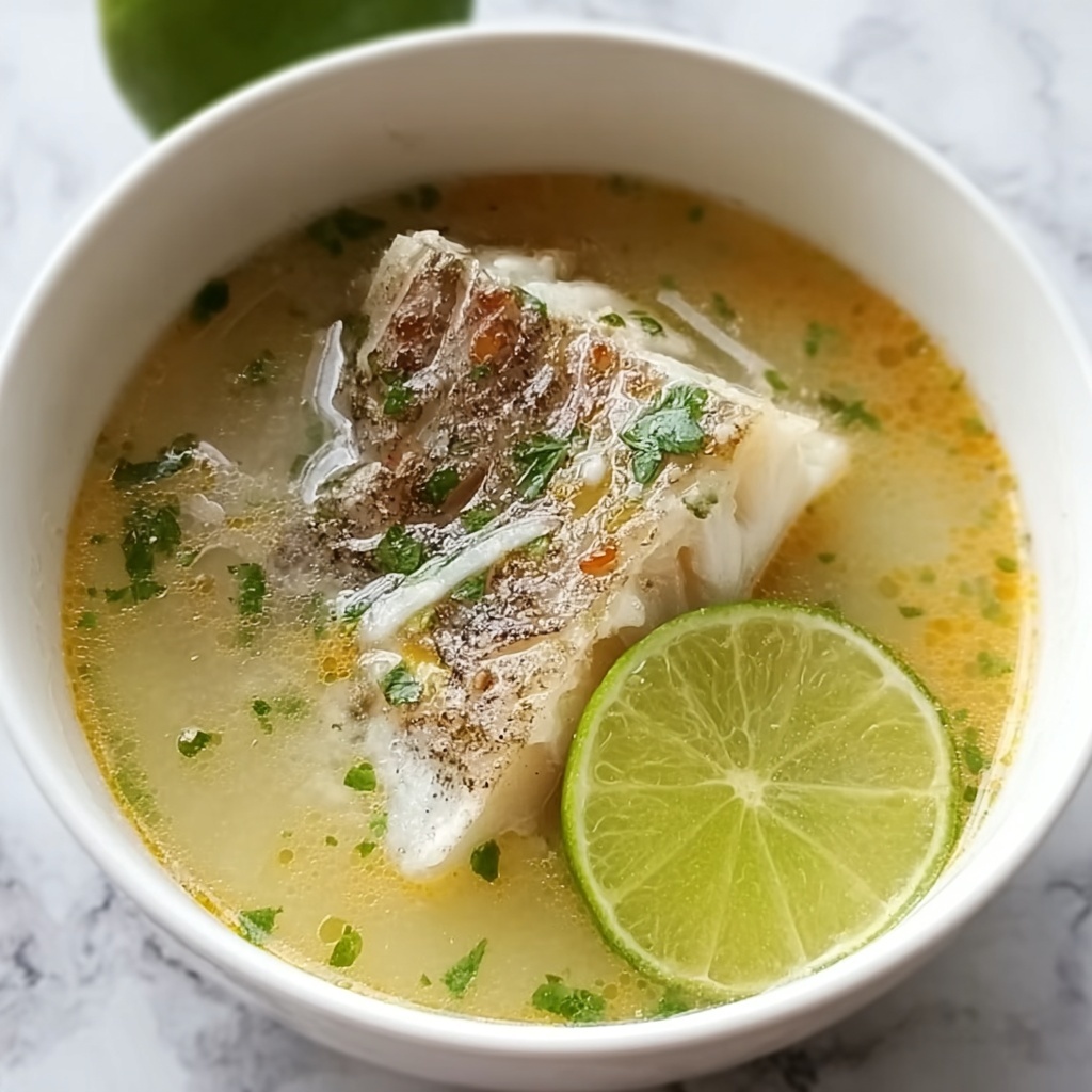 Coconut Lime Fish Soup Recipe - Recipe Image