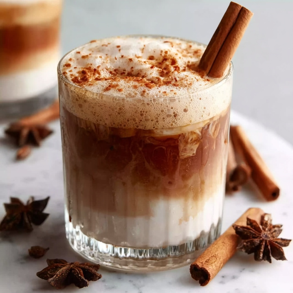 Creamy Vanilla Cinnamon Black Milk Tea Recipe - Recipe Image