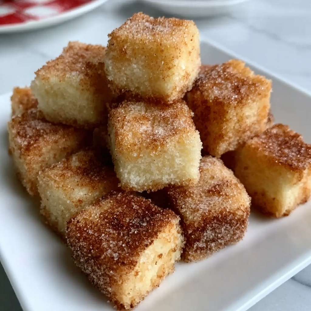 Angel Food Cake Churro Bites Recipe - Recipe Image