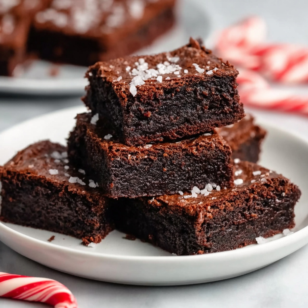 Peppermint Brownies Recipe - Recipe Image