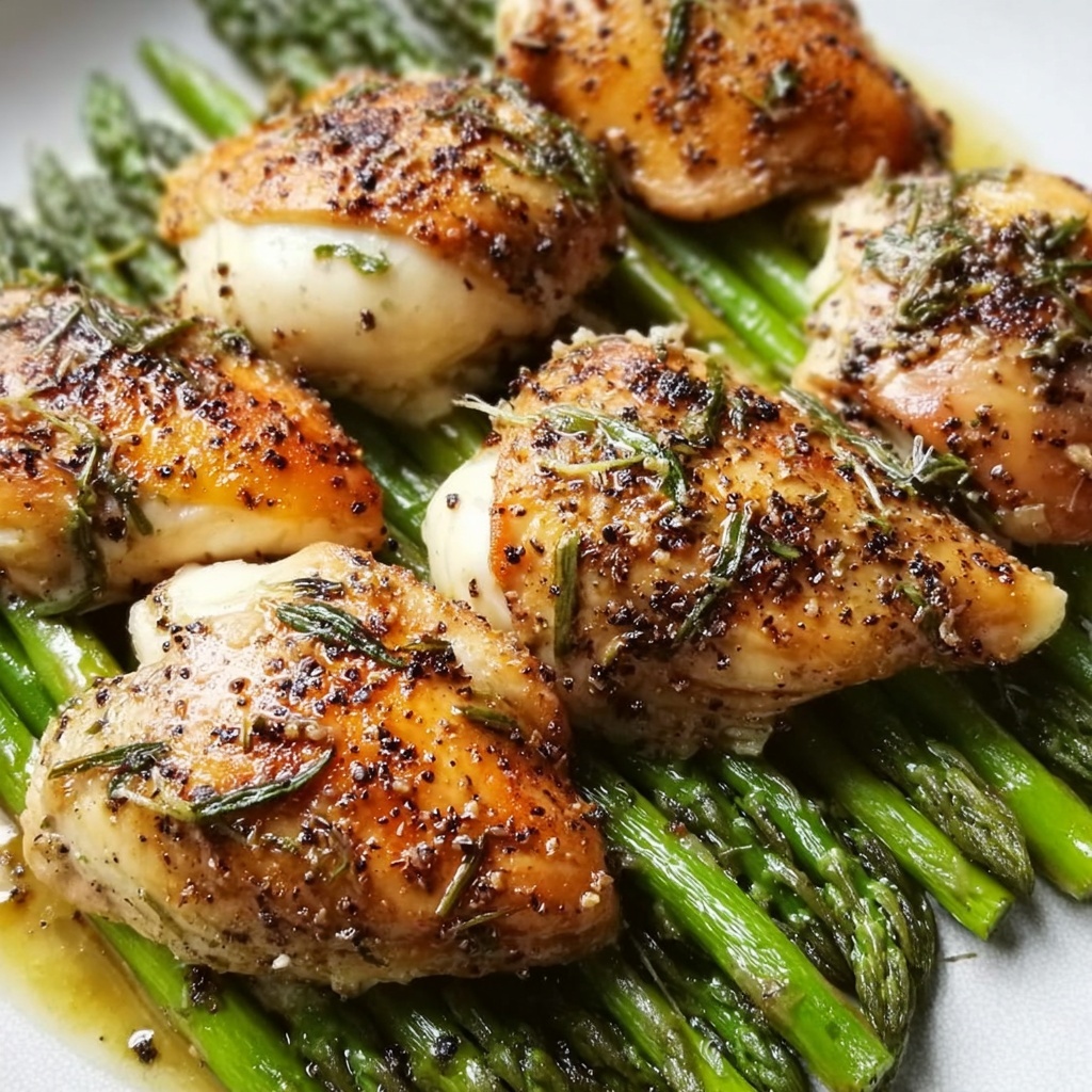 Asparagus Stuffed Chicken Breast Recipe - Recipe Image