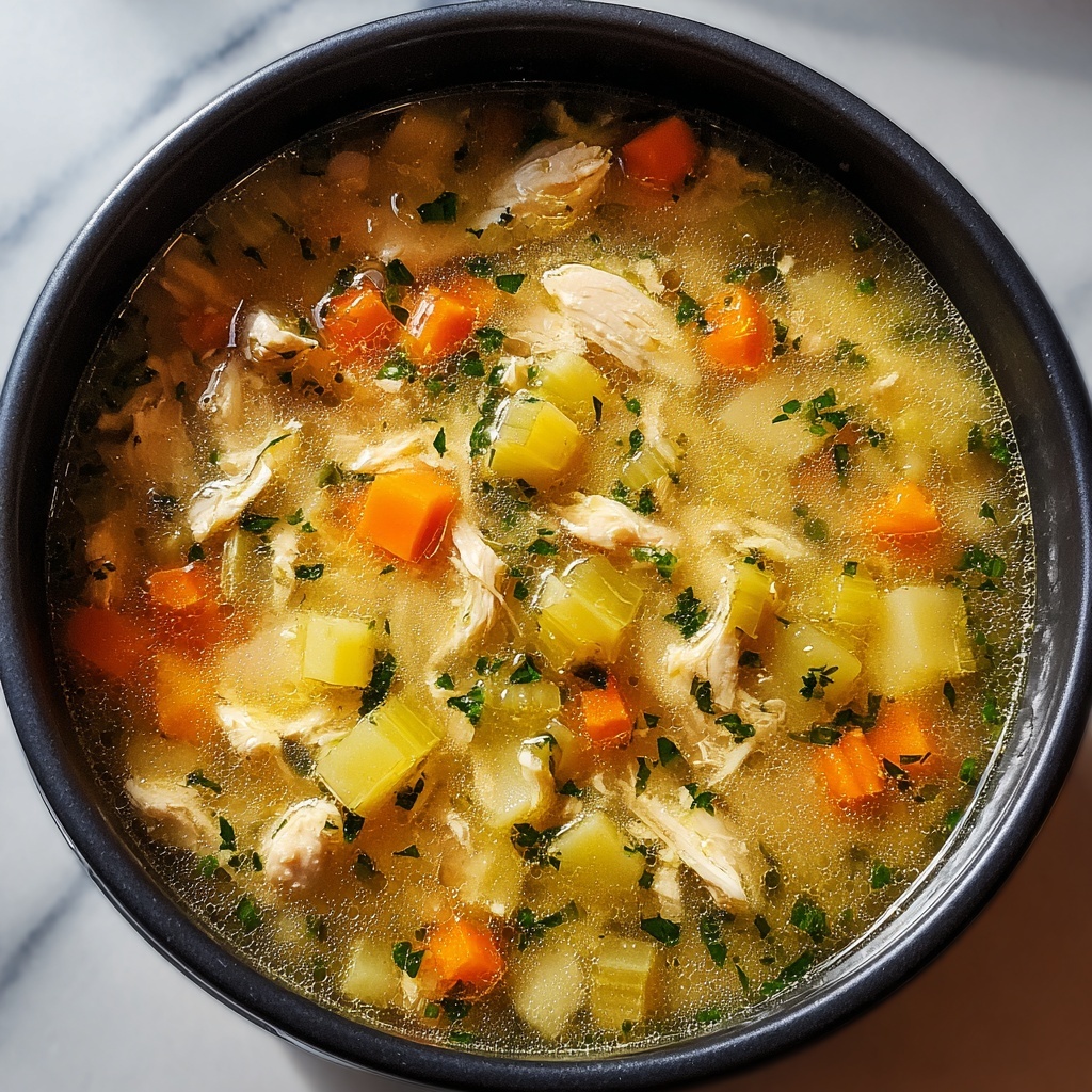 Chicken and Stars Soup Recipe - Recipe Image